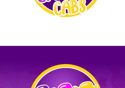 Cab company logo design