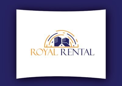 Royal Rental Logo Design Sample by Articon Design agency