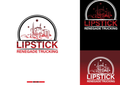 trucking logo by articon