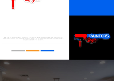 Painters logic logo design by articon