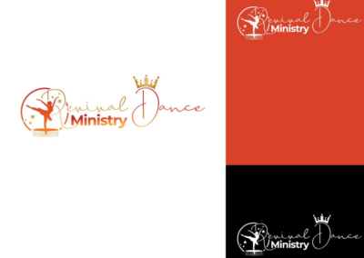 Revival Dance ministry logo design