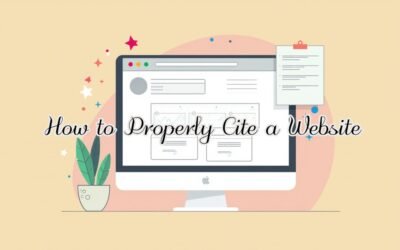 How to Properly Cite a Website