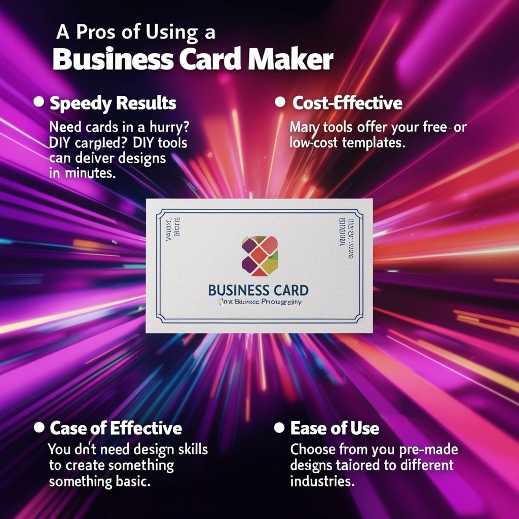 Pros of Using a Business Card Maker Pros of Using a Business Card Maker<br />