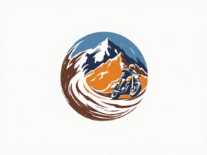 Motorcycle Touring Adventure Company Logo