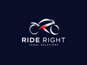 Motorcycle Injury Lawyers Logo Design