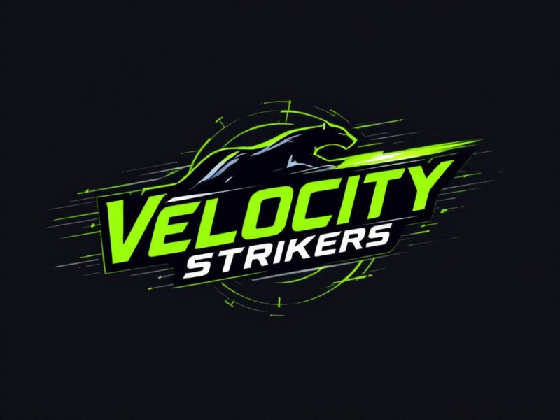 Velocity Strickers, Sports Logo Design