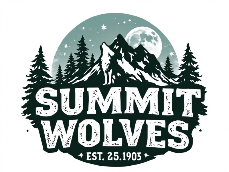 Sports Logo Design Summit Wolves