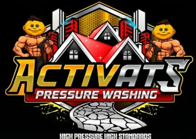 Pressure washing Logo Design