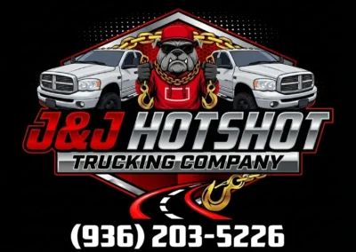 Trucking logo for JJ Hotshot
